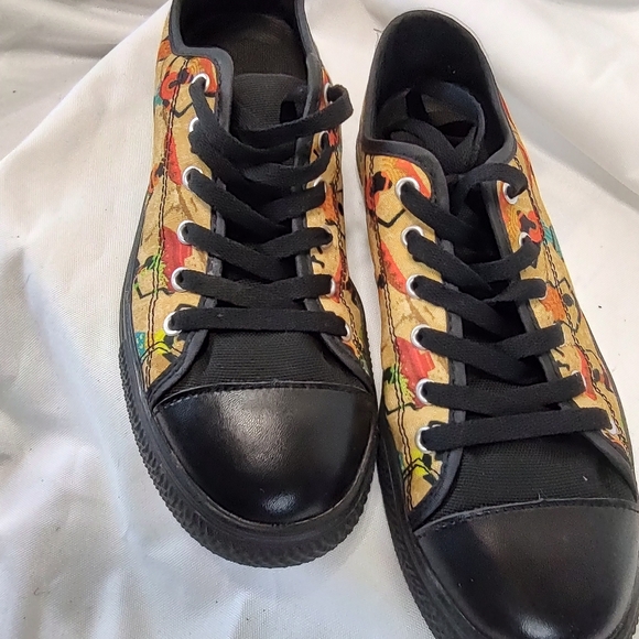 All-star Style Black History Month Commemorative Low Top Sneaker Size 7 - Picture 3 of 6